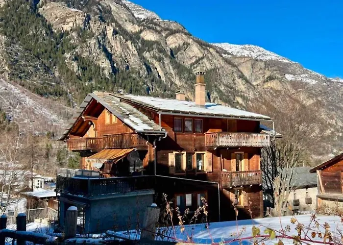 5 Zimmer-wohnung Mit Garage Und Sauna * Sankt Niklaus