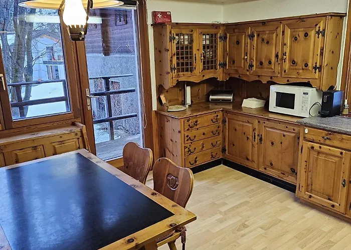 Apartman 5 Zimmer-wohnung Mit Garage Und Sauna Sankt Niklaus